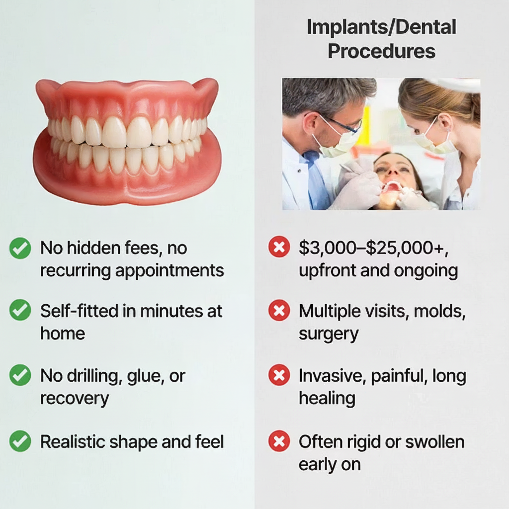 perrevia®Custom-Fit Dentures ⏰ ENDS TODAY • 70% OFF | Smile with Confidence