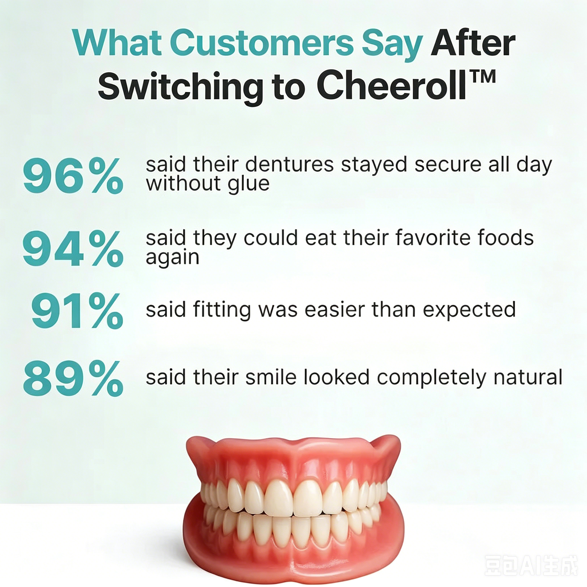 perrevia®Custom-Fit Dentures ⏰ ENDS TODAY • 70% OFF | Smile with Confidence